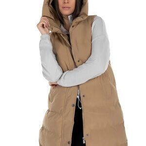 Kyodan Tan Hooded Vest